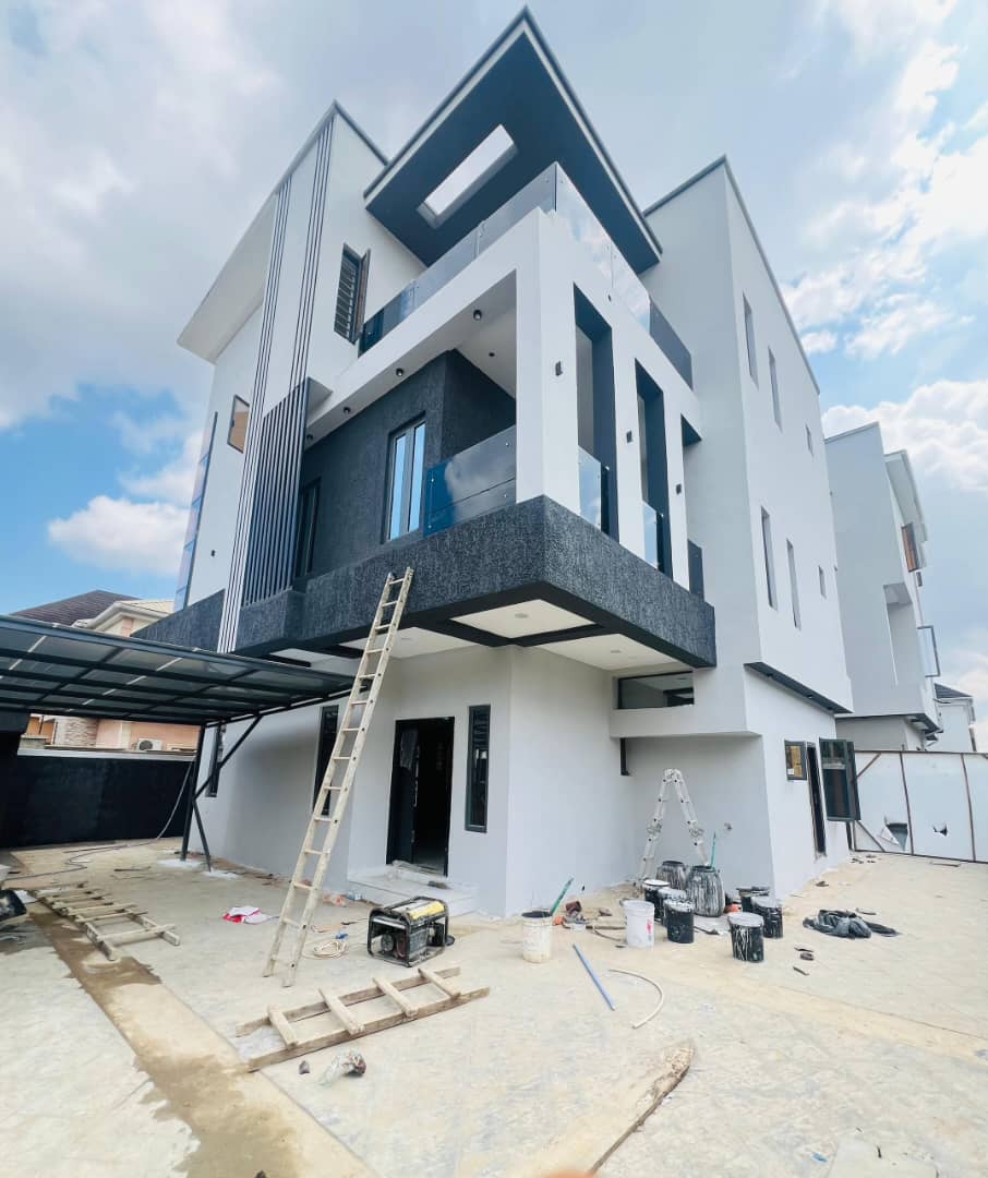 Magnificently Smart Newly Built 5 Bedroom Fully Detached Duplex with a BQ at OMOLE PHASE ONE