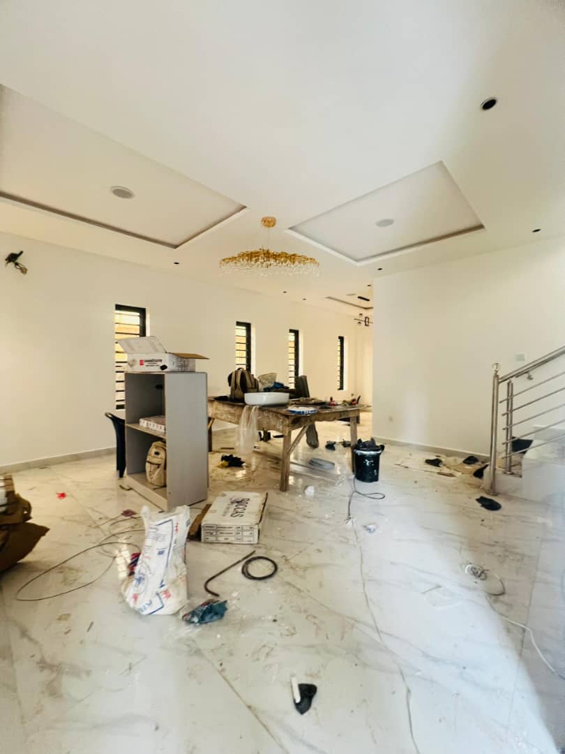 Modern Smart Newly Built 4 Bedroom Fully Detached Duplex with a BQ at ADENIYI JONES, IKEJA, LAGOS.