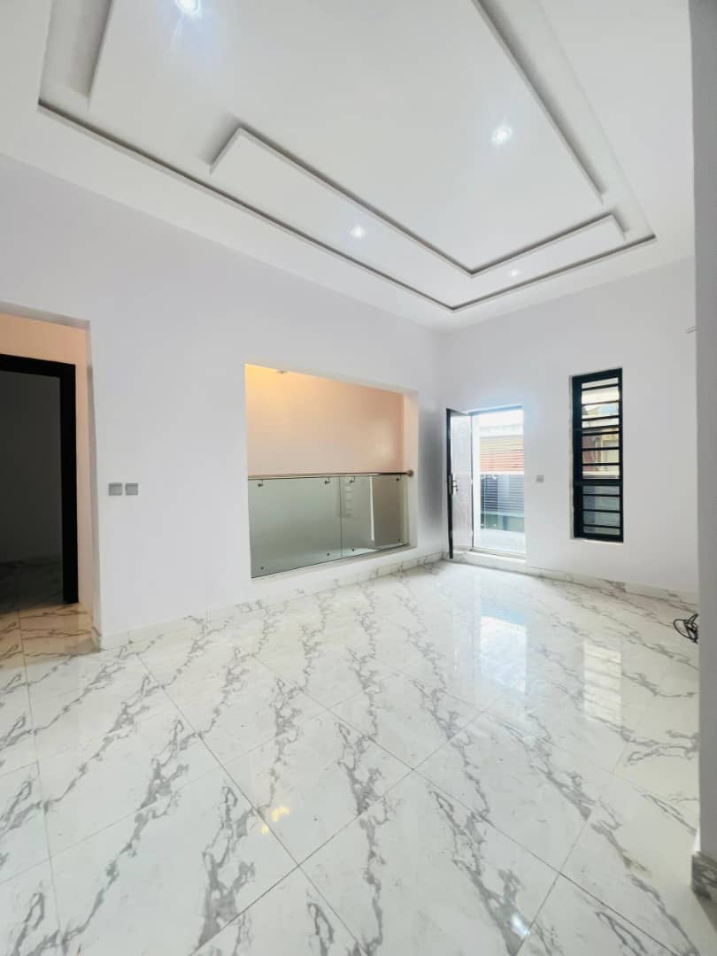 Modern Smart Newly Built 4 Bedroom Fully Detached Duplex with a BQ at ADENIYI JONES, IKEJA, LAGOS.