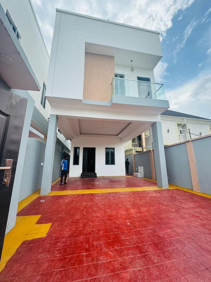 Elegant Newly Built 3 & 4 Bedroom Fully Detached Duplex with a BQ at ADENIYI JONES, IKEJA .