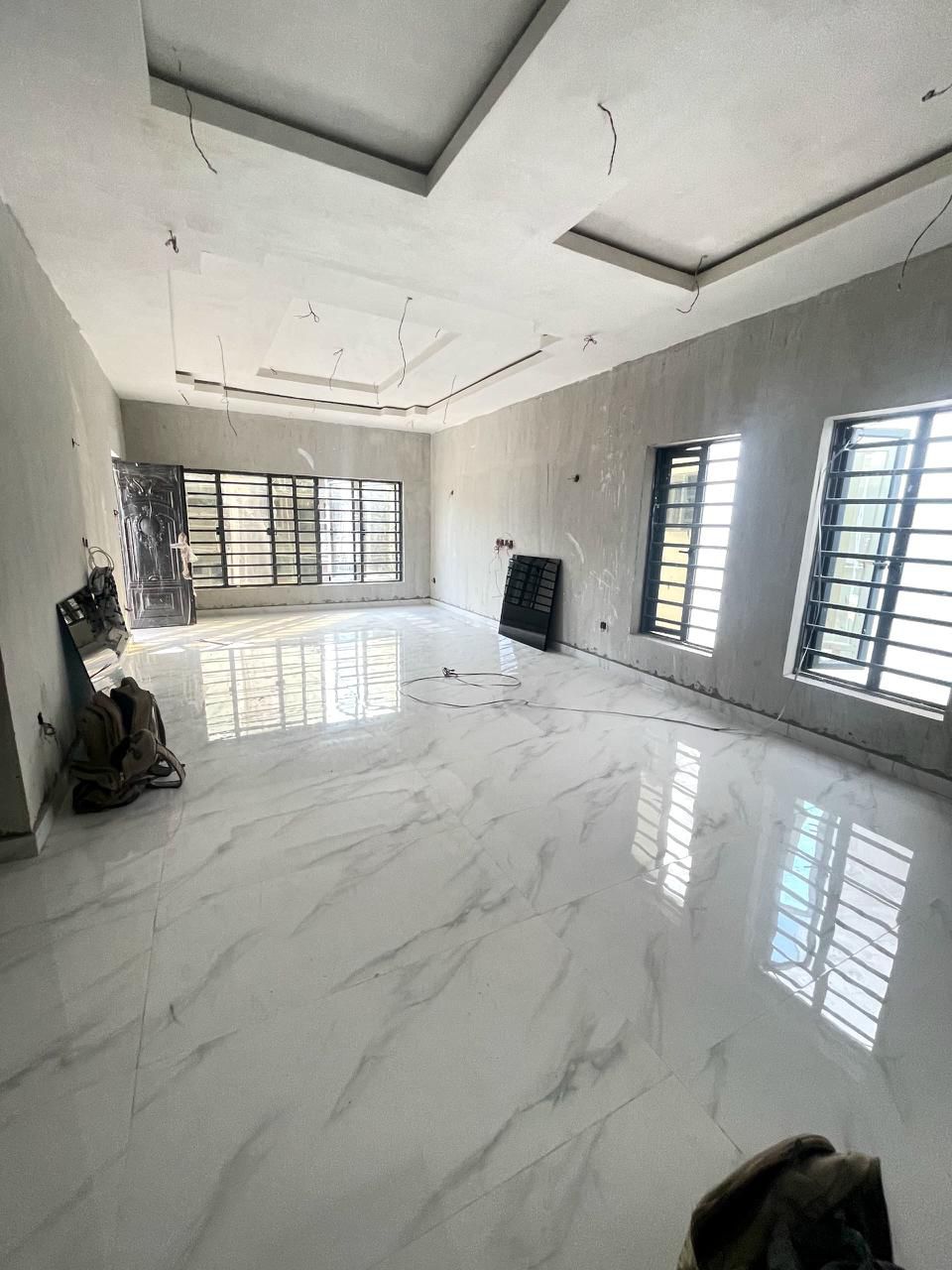 Modern Spacious 4 Bedroom Fully Detached Duplex with a standard Room BQ at Opebi Ikeja, Lagos, Nigeria.