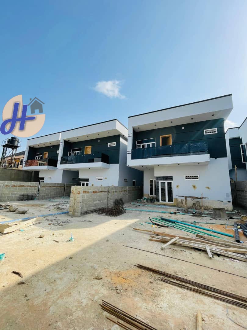 Newly Built 4 Bedroom Detached Duplex Plus BQ at Opei, Ikeja, Lagos, Nigeria.