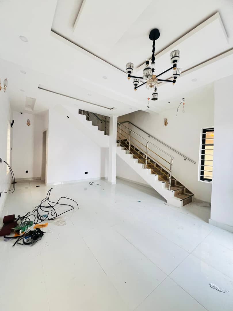 Pristine Newly Built 4 Bedroom Detached Duplex Plus BQ in a secured estate at Ogba,Ikeja.