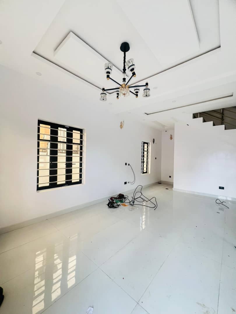 Pristine Newly Built 4 Bedroom Detached Duplex Plus BQ in a secured estate at Ogba,Ikeja.