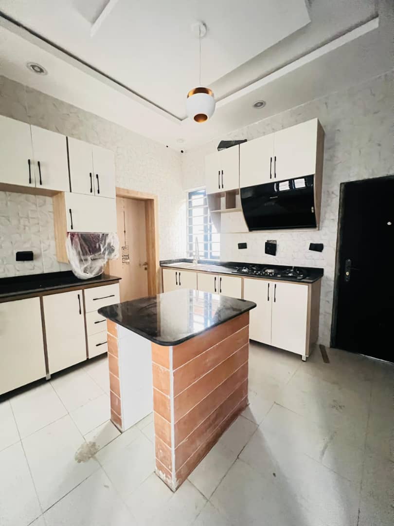 Pristine Newly Built 4 Bedroom Detached Duplex Plus BQ in a secured estate at Ogba,Ikeja.