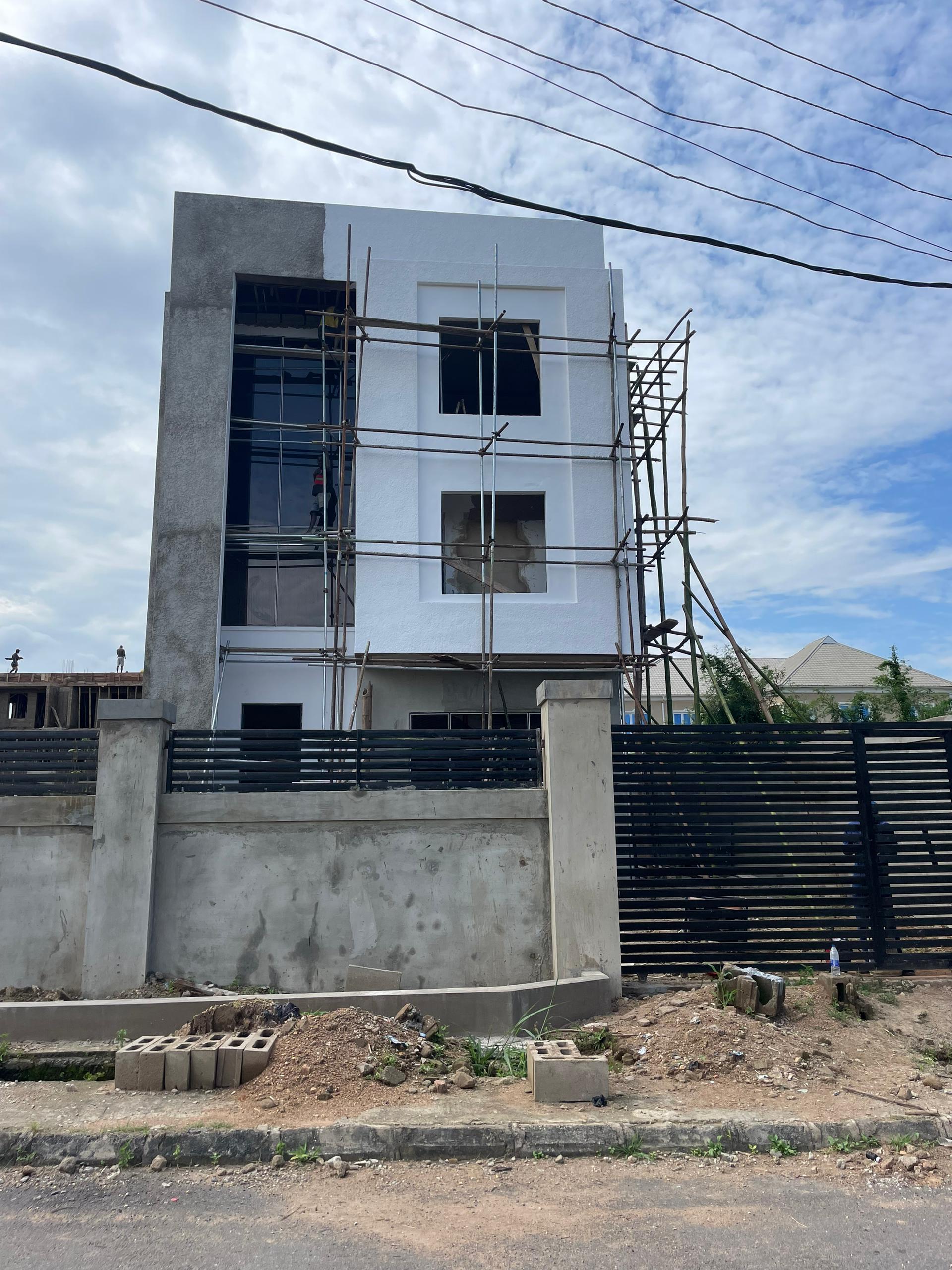 Contemporary 4 Bedroom Detached House with BQ at KOLAPO ISHOLA GRA ,IBADAN, OYO. STATE.